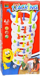 Lobbes Stapelturm Spiel pädagogisches Gesellschaftsspiel für Kinder