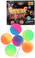 Kinder Bouncy Balls Spielzeug Set 6 Stück 3 cm Durchmesser
