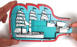 Recent Toys Schiff in einer Flasche - Constantin