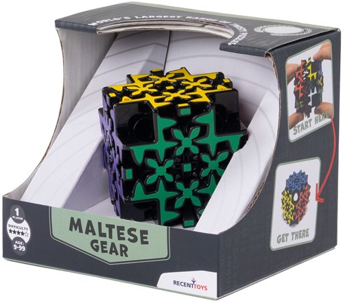 Recent Toys Denkspiel Maltese Gear Puzzle für Kinder und Erwachsene-3