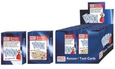 Keezen Karten - 100 % Plastik, HOT-Games