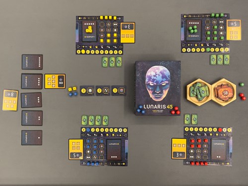 HOT Exclusive Brettspiel Lunaris 45 Weltraum Abenteuer Strategie-2