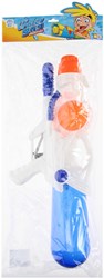 Space Wasserpistole Wassergewehr 50cm weiß blau orange Spielzeug