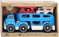 Autotransporter recycle Spielzeug LKW blau recyceltes Plastik