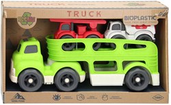Autotransporter recycle Spielzeug LKW grün recyceltes Plastik