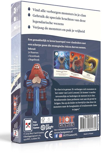 HOT Games Kartenspiel Monsters of Loch Lomond strategisches Spiel-2