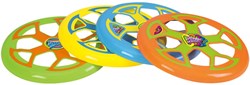 Lobbes Frisbee Spielzeug Kunststoff mit Muster 23 cm Mehrfarbig