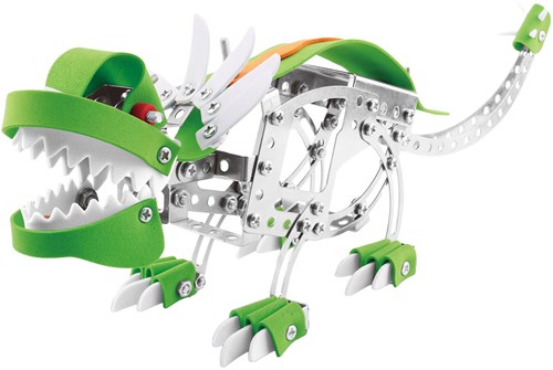 Lobbes Metall-Bausatz Dino Triceratops Konstruktionsspielzeug-2