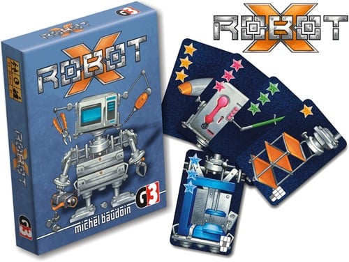 HOT Exclusive Robot-X, bouw je eigen robot - kaartspel