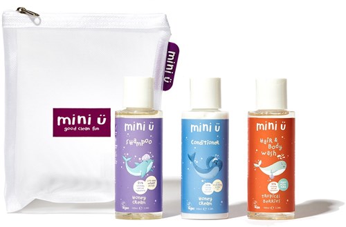 Mini U Reise-Set Shampoo Conditioner Hair-Body Wash für Kinder-3