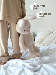 Orange Toys Kuscheltier Hase weiß - Plüschspielzeug für Kinder