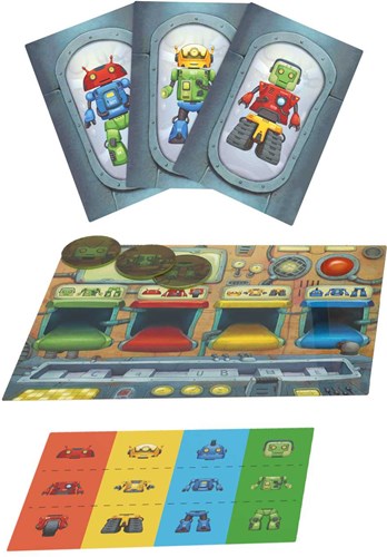 HOT Exclusive Robo Factory - Strategiespiel Roboter für Kinder ab 8 Jahren-2
