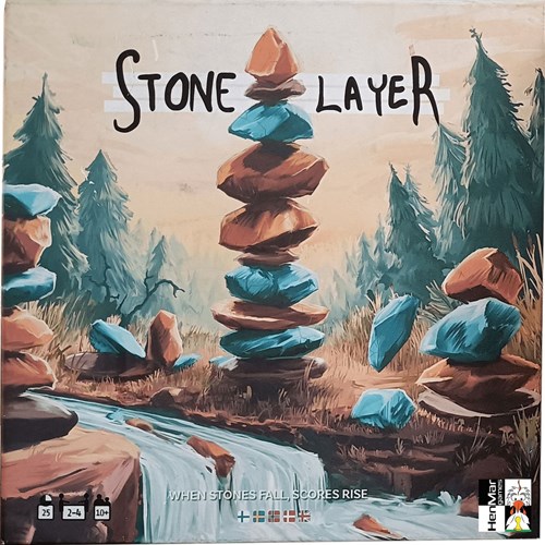 HOT Exclusive Brettspiel Stone Layer - Familienspiel für 2-4 Spieler-2