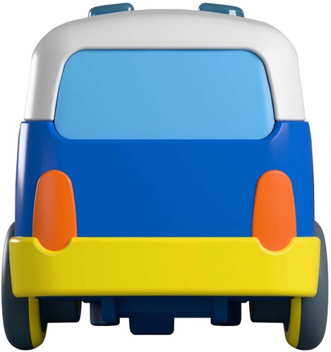 Haba Spielzeugauto Polizeibus - nachhaltiges recyceltes Plastik - ab 2 Jahren-3