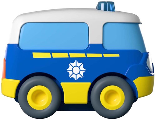 Haba Spielzeugauto Polizeibus - nachhaltiges recyceltes Plastik - ab 2 Jahren-2