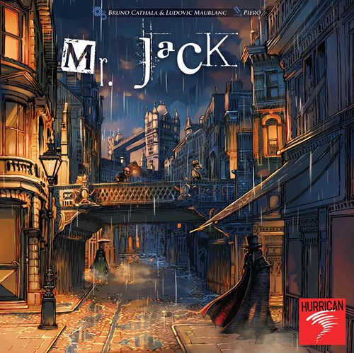 Hurrican Games Brettspiel Mr. Jack London - Detektivspiel für 2 Spieler-3