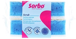 Sorbo Reinigungsschwamm XL Badezimmer 2 Stück - extra saugfähig