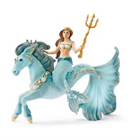 SCHLEICH 70594 Meerjungfrau-Eyela auf Unterwasserpferd bayala