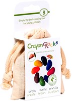 Crayon Rocks Wachsmalsteine im Baumwollbeutel - 8 Farben kreativ-2