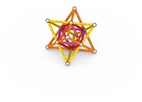 Geomag 273 Classic-60 Teile-Magnetisches Konstruktionsspielzeug für Kinder-Green Line-Lernspiel aus 100% Recyclingkunststoff-3