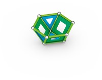 Geomag - Classic Panels 52 Teile - Magnetisches Konstruktionsspielzeug für Kinder - Green Line - Lernspiel aus 100% Recyclingkunststoff-3