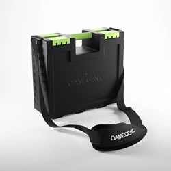 Gamegenic Aufbewahrungsbox Game Castle schwarz-grün für Karten und Zubehör