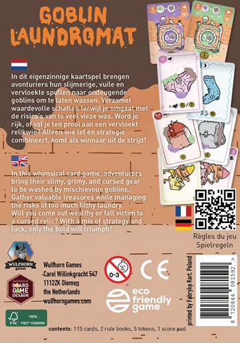 HOT Exclusive Kartenspiel Goblin Laundromat - Familienspiel strategischer Spaß-2