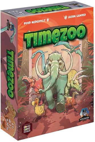 HOT Exclusive Kartenspiel Time Zoo - prähistorische Tiere Abenteuer