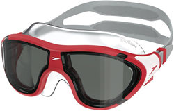 Speedo Schwimmbrille Biofuse 2.0 Junior Rot Schwarz Komfort Sicht
