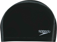 Speedo Long Hair Pace Cap - Black - Adult