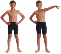 Speedo ECO Endurance+ Jammer Junior Shorts - Black - 5-6 Years / 24"