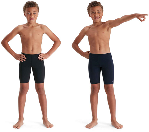 Speedo ECO Endurance+ Jammer Junior Shorts - Black - 5-6 Years / 24"