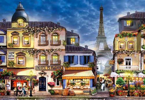 Wooden.City Holzpuzzle Paris XL 600 Teile - Familienpuzzle