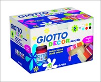 Giotto Acrylfarben Set - Decor Acrylic 6x25 ml für kreatives Malen-3