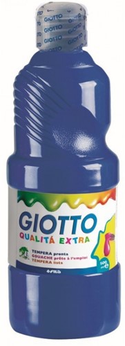 GIOTTO Extra Quality, Malfertige Temperafarbe höchster Qualität, 500 ml - ultramarin