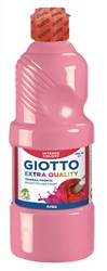GIOTTO Extra Quality, Malfertige Temperafarbe höchster Qualität, 500 ml - rosa
