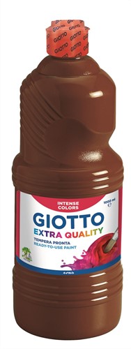 Lyra 533428 Giotto Extra Quality, Malfertige Temperafarbe höchster Qualität, 1.000 ml, braun