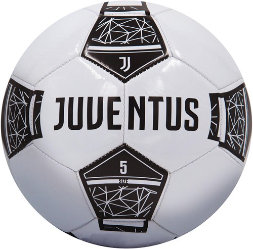 Fußball Juventus Pro Größe 5 schwarz weiß - offizieller Juventus Ball