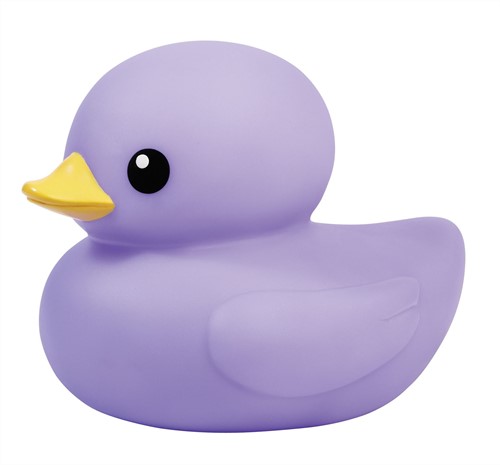 Tolo Baby Gummi-Ente Lila - 12 cm