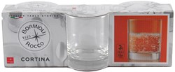 Bormioli Wasserglas Set 3 Stück 25 cl - Trinkgläser transparent