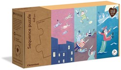 Clementoni Puzzle Märchen Karton 4x8 Teile Kinder
