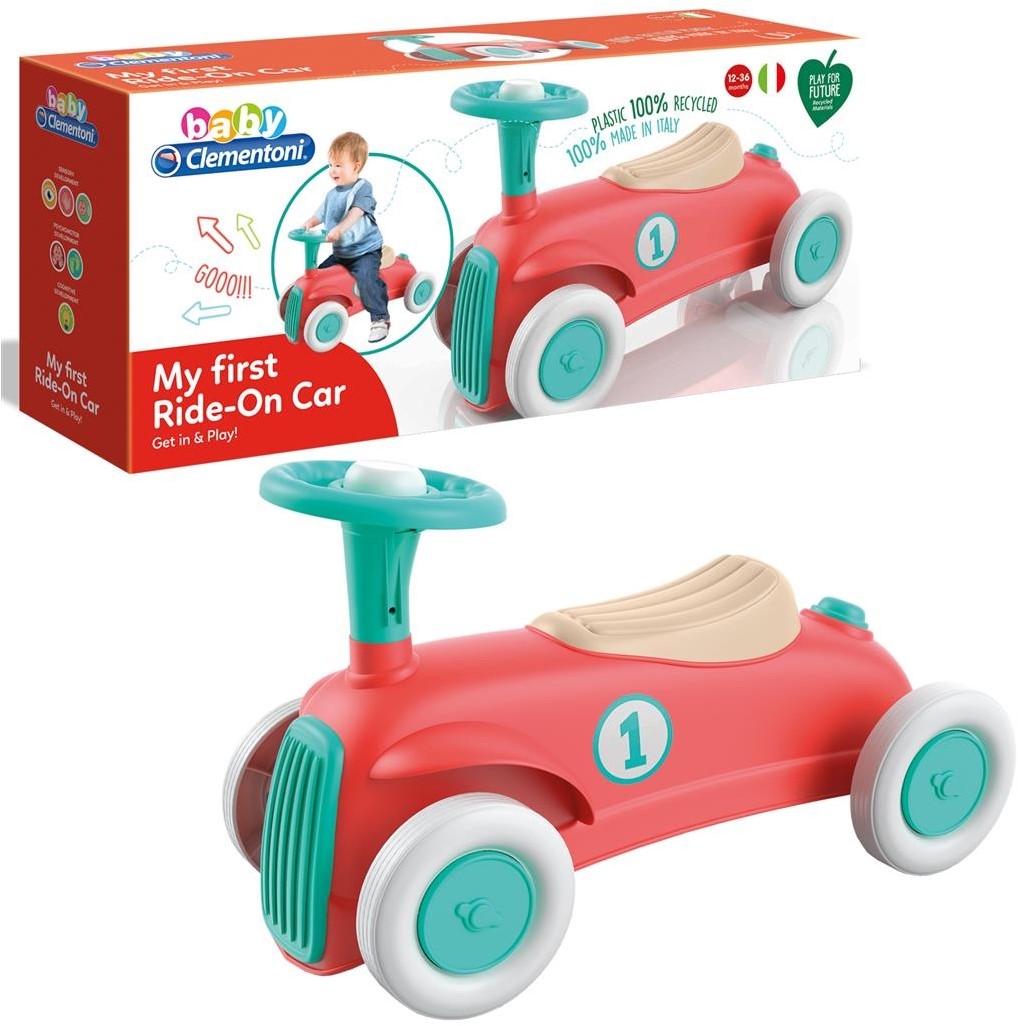 Clementoni Baby Mijn eerste vintage loopauto