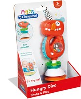 Clementoni Baby elektronische Dino-Rassel - interaktives Spielzeug