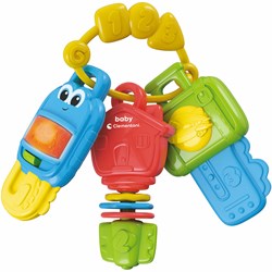 Clementoni Babyspielzeug elektronische Schlüssel mit Licht und Ton