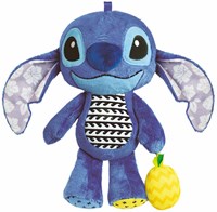 Clementoni - Stitch Plüschspielzeug für Babys mit Aktivitäten und Ananas-Rassel