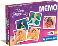 Clementoni Memory Spiel Disney Princess - Lernkartenspiel für Kinder
