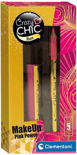 Clementoni Lipgloss Spielzeugset - Crazy Chic Teen Make-up Rosa