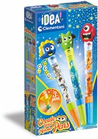 Clementoni Kreatives Stift-Labor - Glitzerstifte Bastelset für Kinder