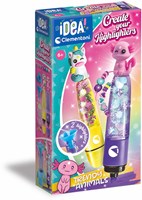 Clementoni Highlighter Spielzeug Trendy Animals - Kreativset für Kinder