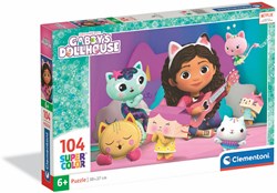 Clementoni Puzzel 104 stukjes Gabby's Dollhouse